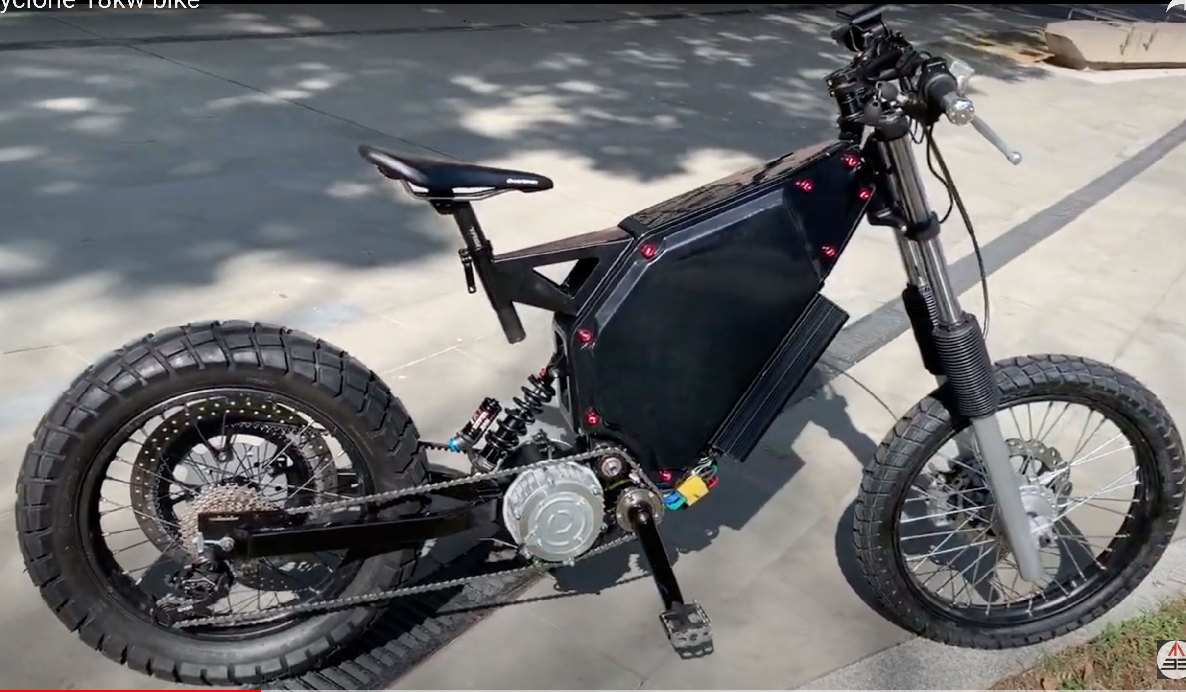Free shipping 18kw Fastest electric dirt bike mid-drive DIY kit