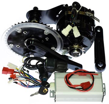  3kw Double chainwheel kit with 72v 14ah battery