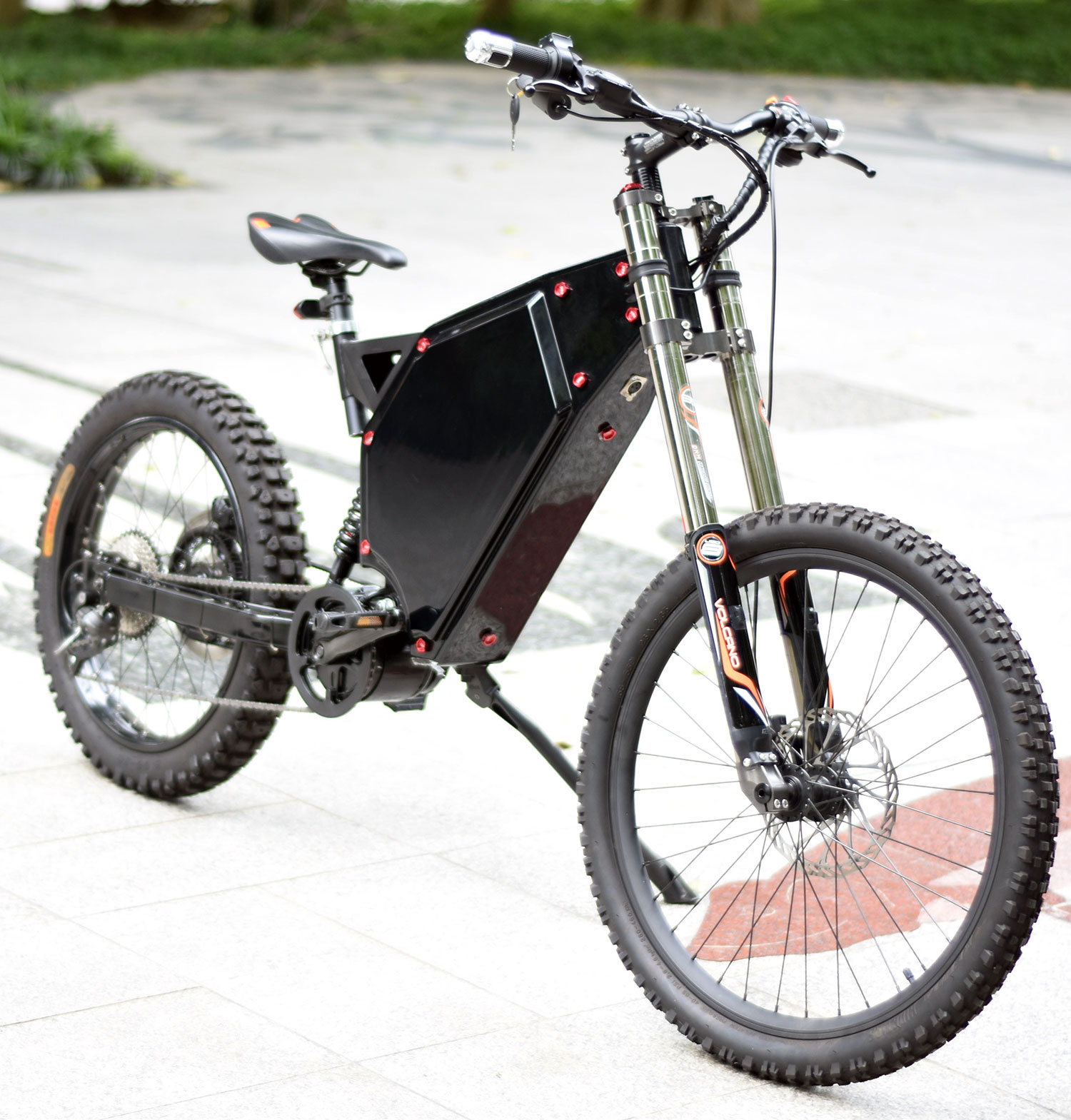 Custom order 6kw enduro e-bike coaxial